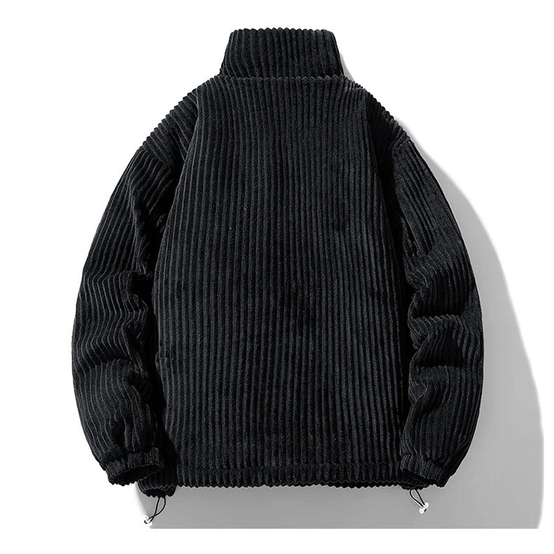 Bordeaux Quilted Corduroy Jacket