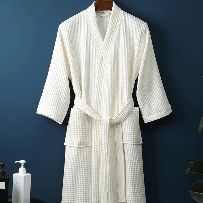 Ardela Waffle Kimono Robe