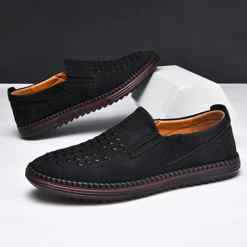 Torino Faux Leather Loafers