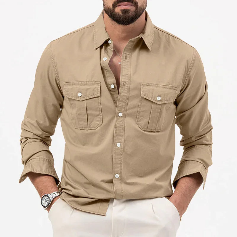 Darien Slim-Fit Utility Shirt