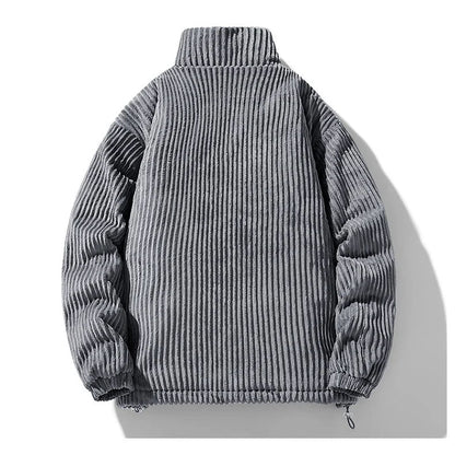 Bordeaux Quilted Corduroy Jacket