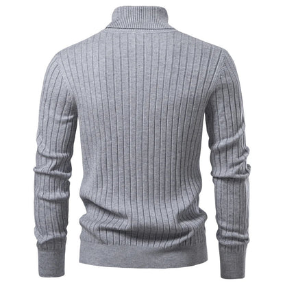 Dalton Ribbed Knit Turtleneck
