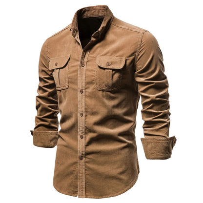 Astoria Slim-Fit Corduroy Shirt