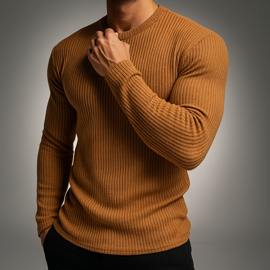 Laurent Rib-Knit Sweater