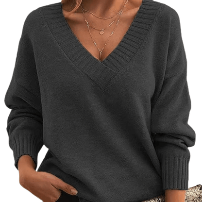 Women’s Classic V-Neck Cashmere Pullover