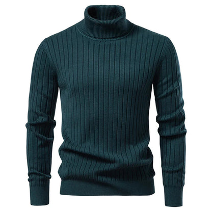 Dalton Ribbed Knit Turtleneck