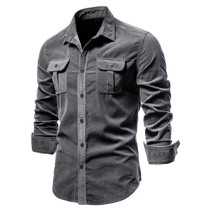 Astoria Slim-Fit Corduroy Shirt