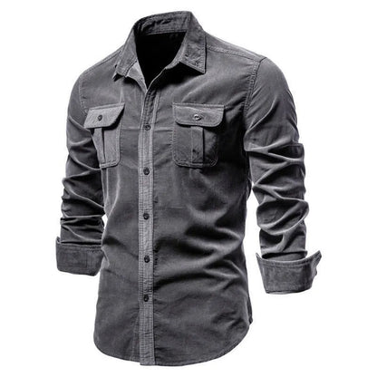 Astoria Slim-Fit Corduroy Shirt