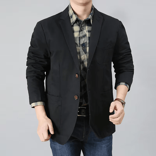 Men’s Carter Cotton Twill Blazer