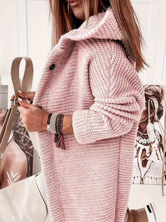 Women’s Luxury Cashmere Hooded Sweater Cardigan