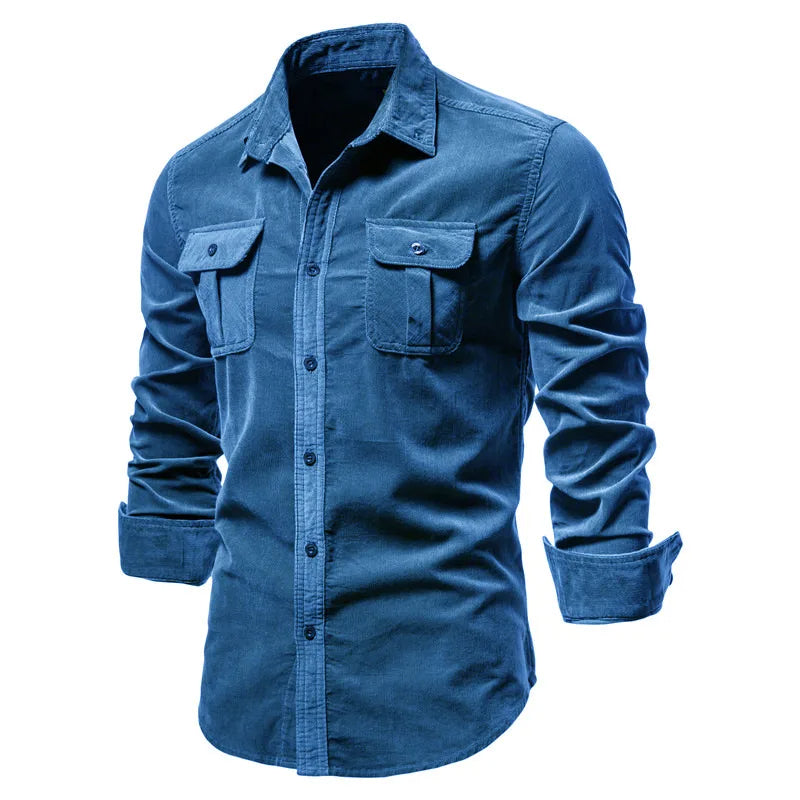 Astoria Slim-Fit Corduroy Shirt
