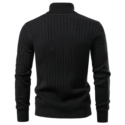 Dalton Ribbed Knit Turtleneck