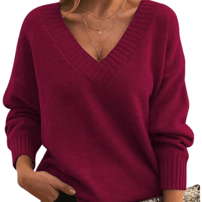 Women’s Classic V-Neck Cashmere Pullover