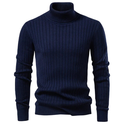 Dalton Ribbed Knit Turtleneck