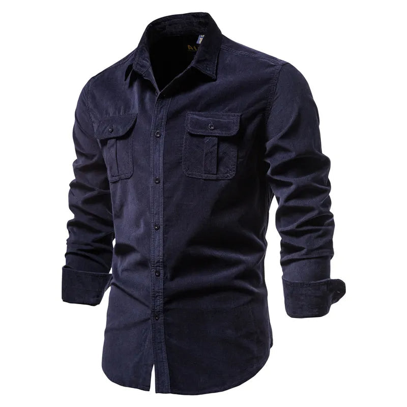 Astoria Slim-Fit Corduroy Shirt