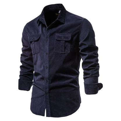 Astoria Slim-Fit Corduroy Shirt