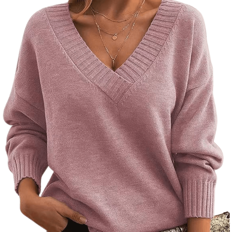 Women’s Classic V-Neck Cashmere Pullover