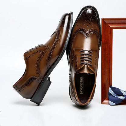 Marbella Faux Leather Brogues