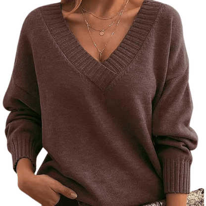 Women’s Classic V-Neck Cashmere Pullover