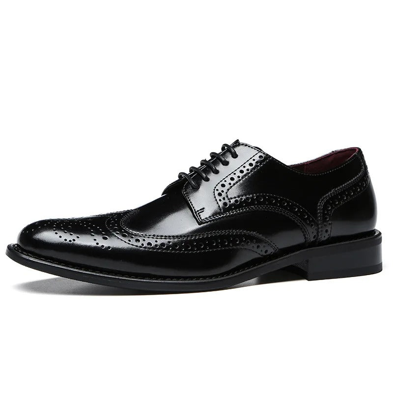 Marbella Faux Leather Brogues