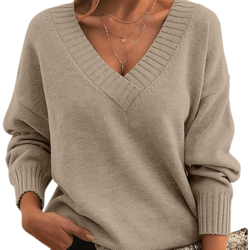 Women’s Classic V-Neck Cashmere Pullover