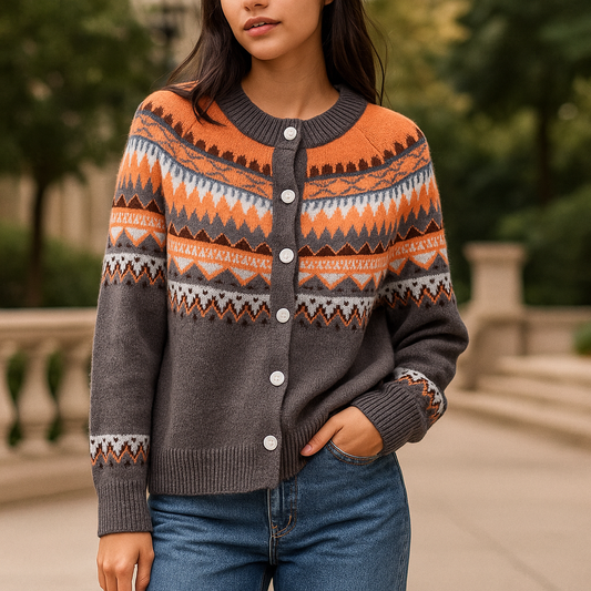 Women’s Amara Nordic Knit Cardigan