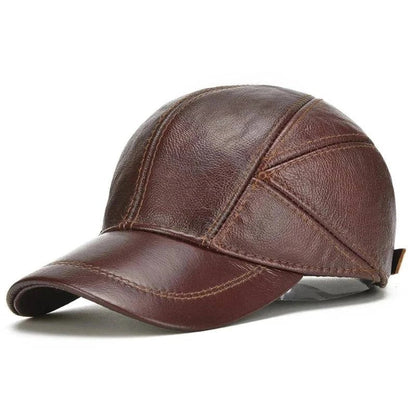 Men’s Calder Faux Leather Sports Cap