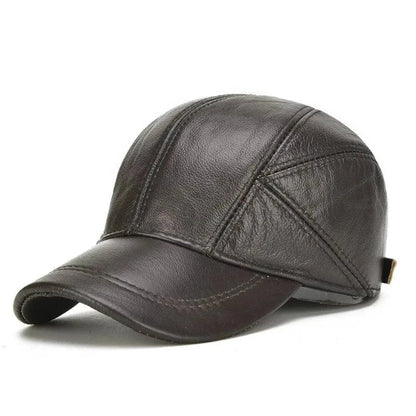 Men’s Calder Faux Leather Sports Cap