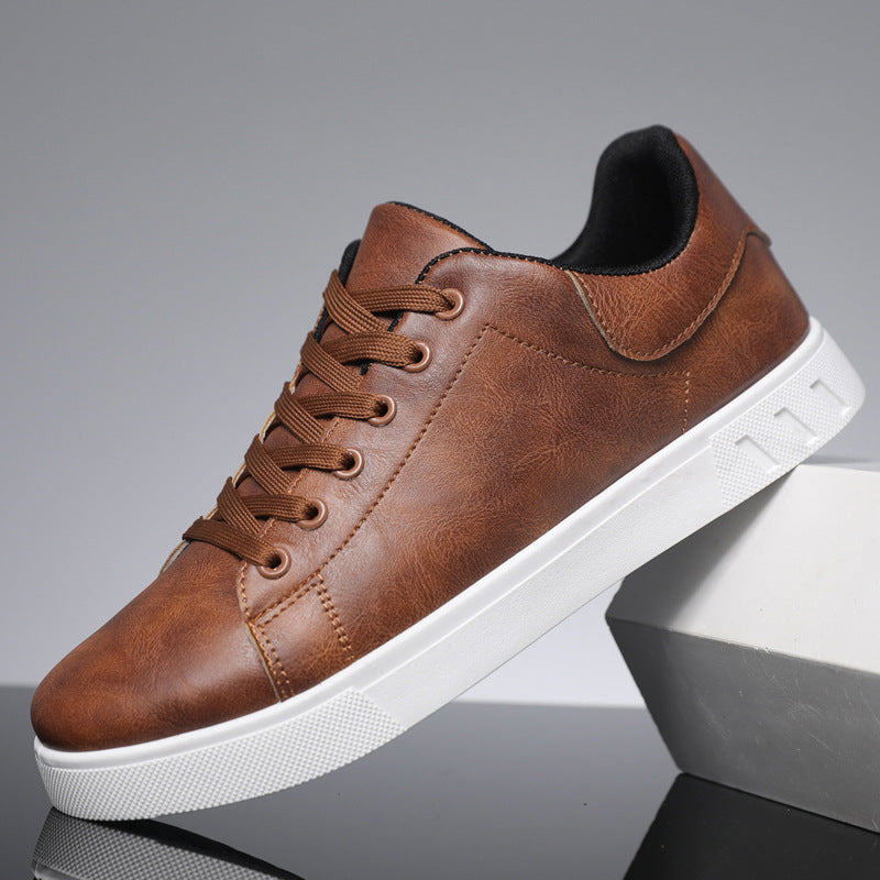 Men’s Tavira Faux Leather Sneakers
