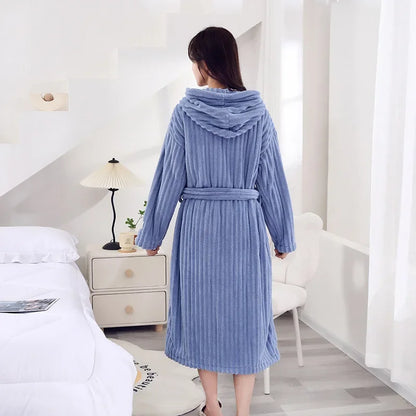 Serina Fleece Lounge Robe