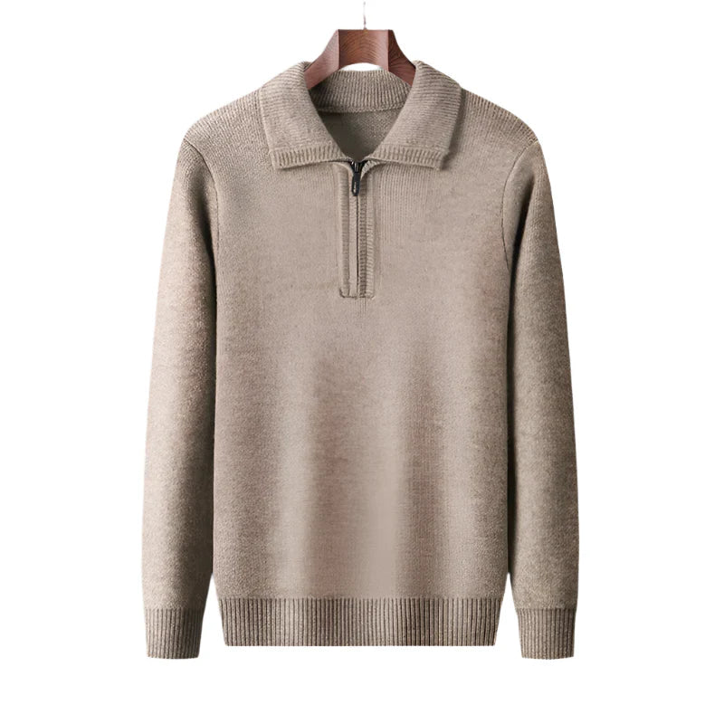Arven Cashmere Quarter-Zip Jumper