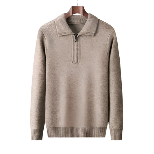 Arven Cashmere Quarter-Zip Jumper