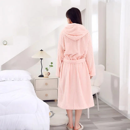 Serina Fleece Lounge Robe