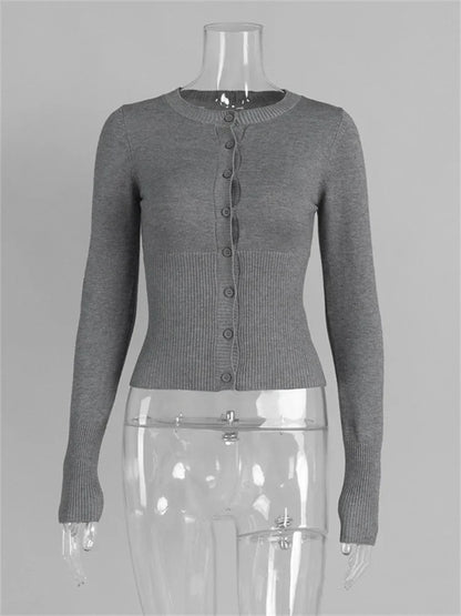 Alessina Slim Knit Cardigan