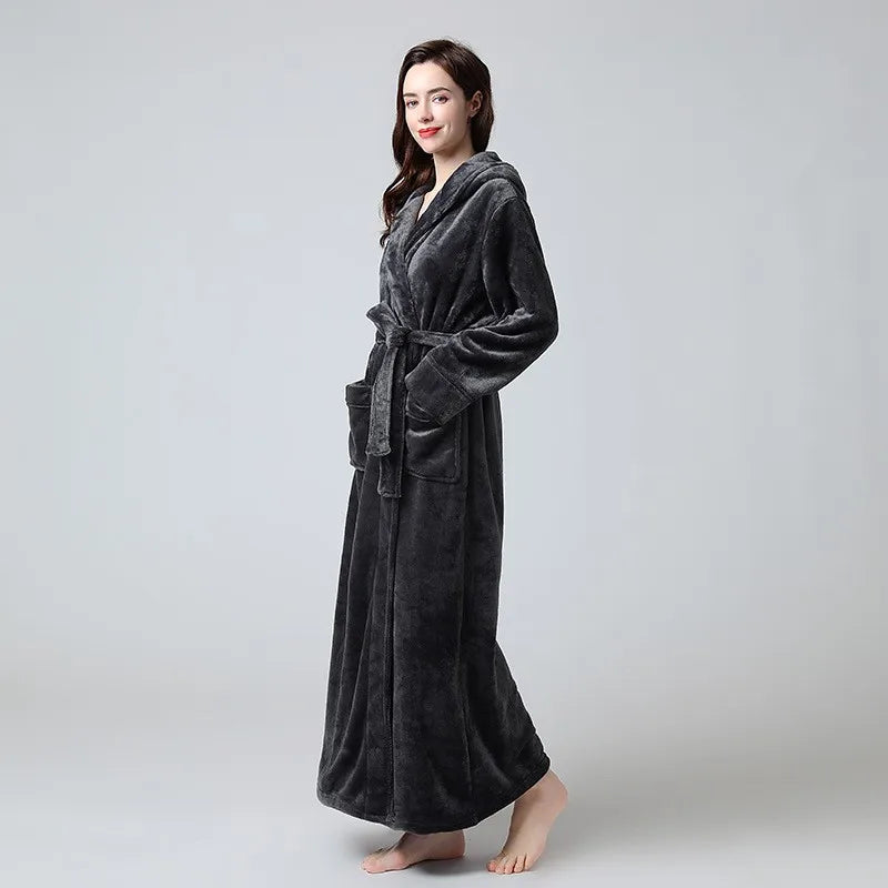 Lunara Fleece Lounge Robe