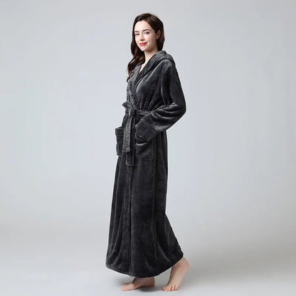 Lunara Fleece Lounge Robe