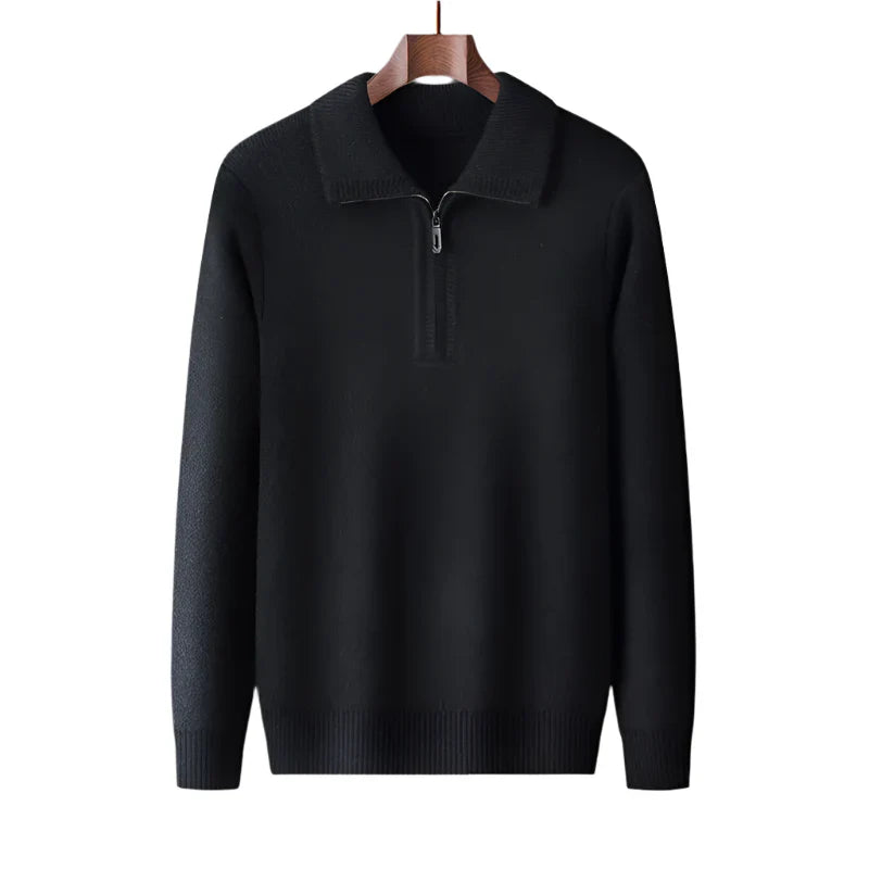 Arven Cashmere Quarter-Zip Jumper