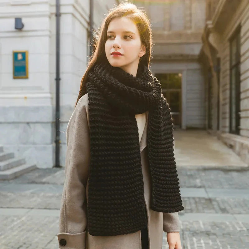 Merina Chunky Knit Scarf