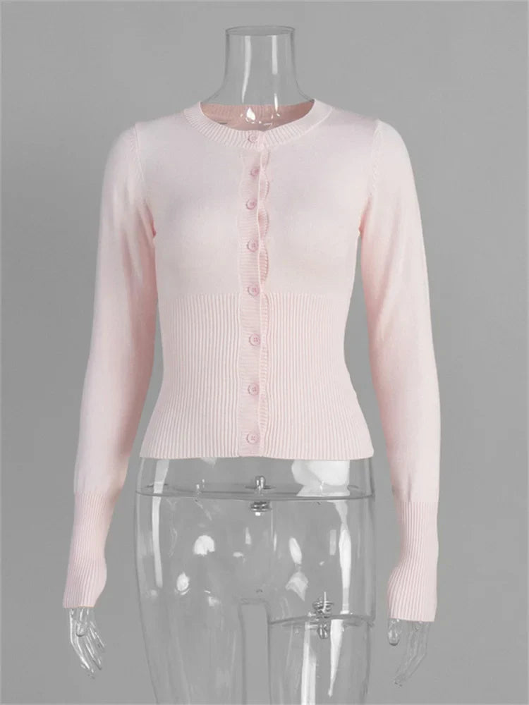 Alessina Slim Knit Cardigan