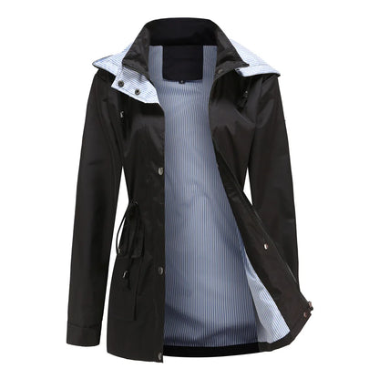 Alaric Hooded Trench Coat