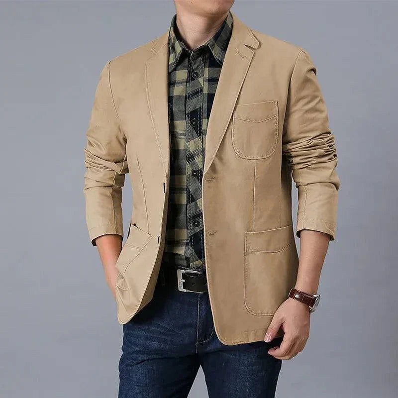 Men’s Carter Cotton Twill Blazer