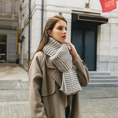 Merina Chunky Knit Scarf