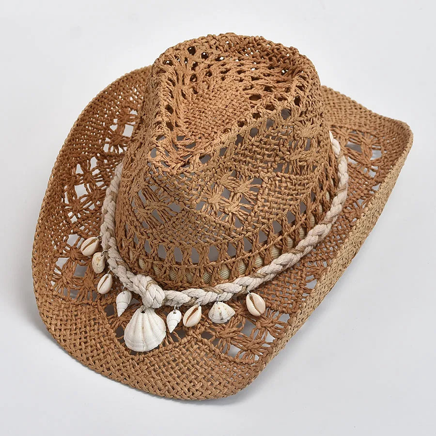 Maristella Crochet Straw Hat