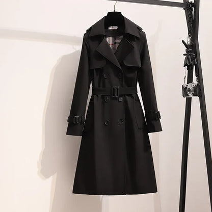 Averine Belted Trench Coat