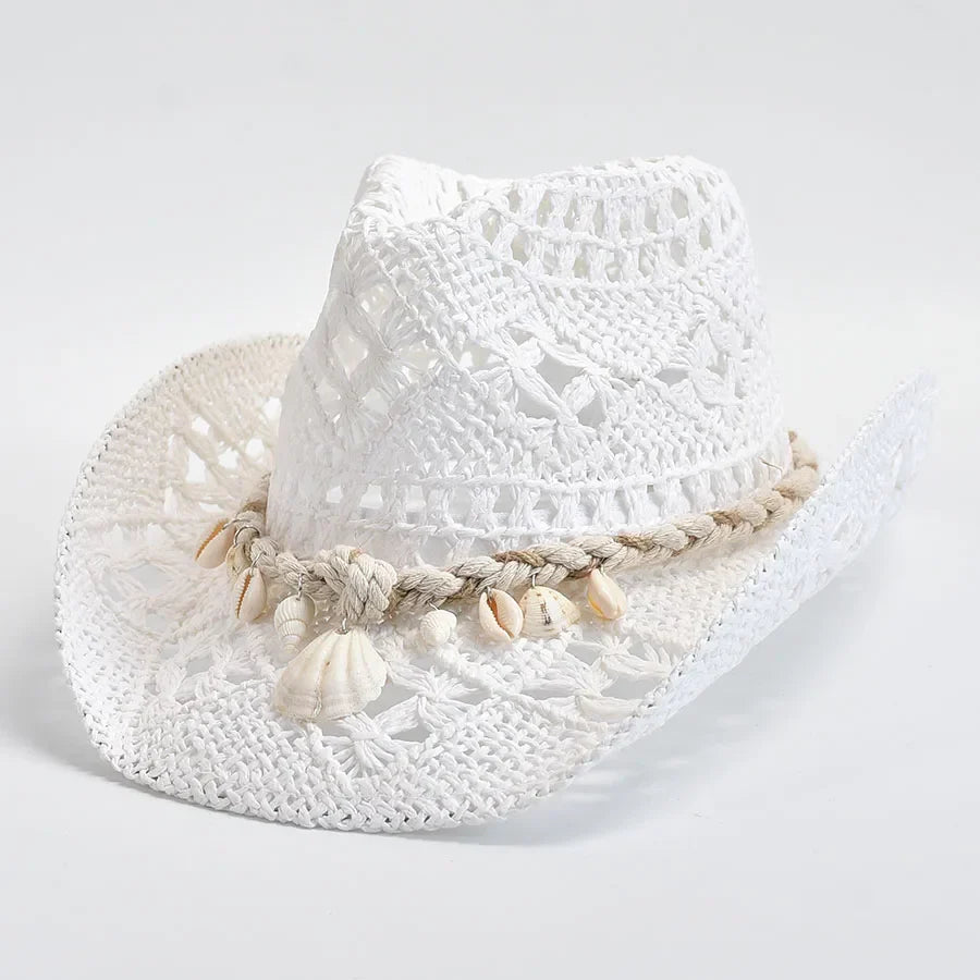 Maristella Crochet Straw Hat