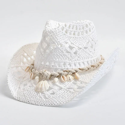Maristella Crochet Straw Hat
