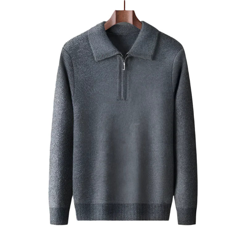Arven Cashmere Quarter-Zip Jumper