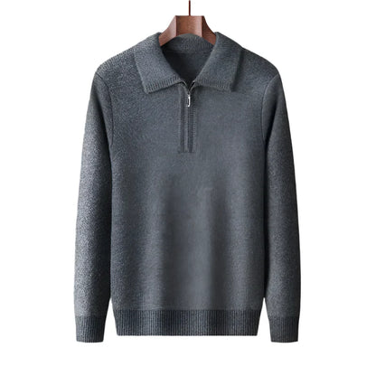 Arven Cashmere Quarter-Zip Jumper