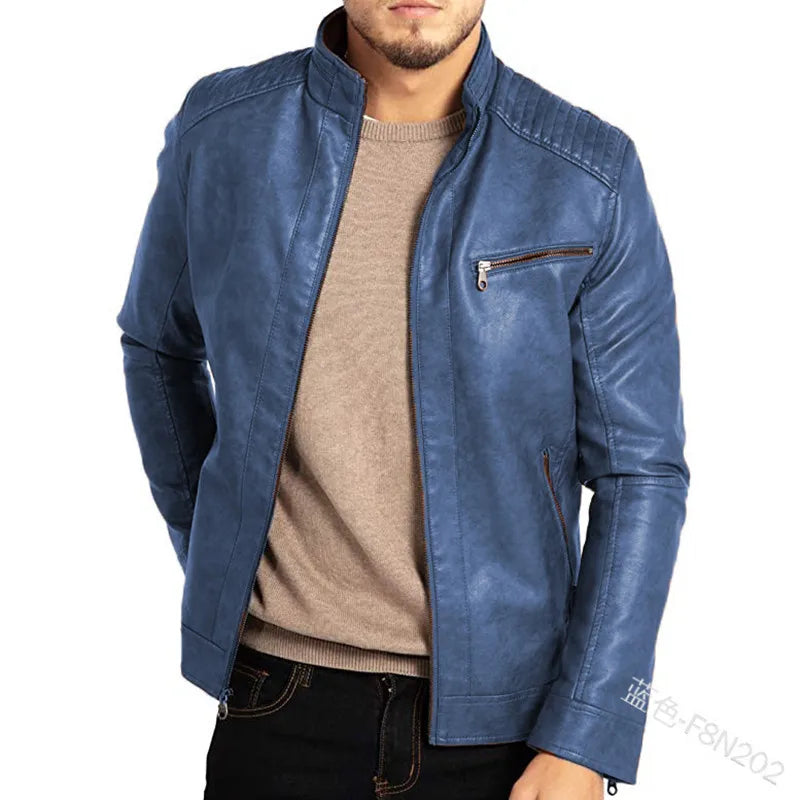 Ferrano Leather Moto Jacket
