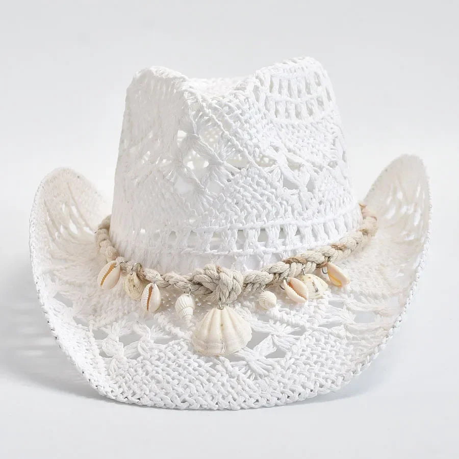 Maristella Crochet Straw Hat